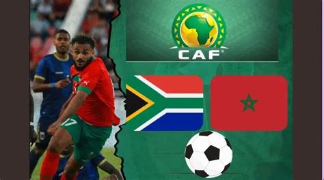 مباراة المغرب و جنوب افريقيا